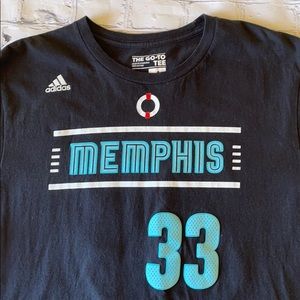 Adidas Memphis Grizzlies NBA Large Pau Gasol